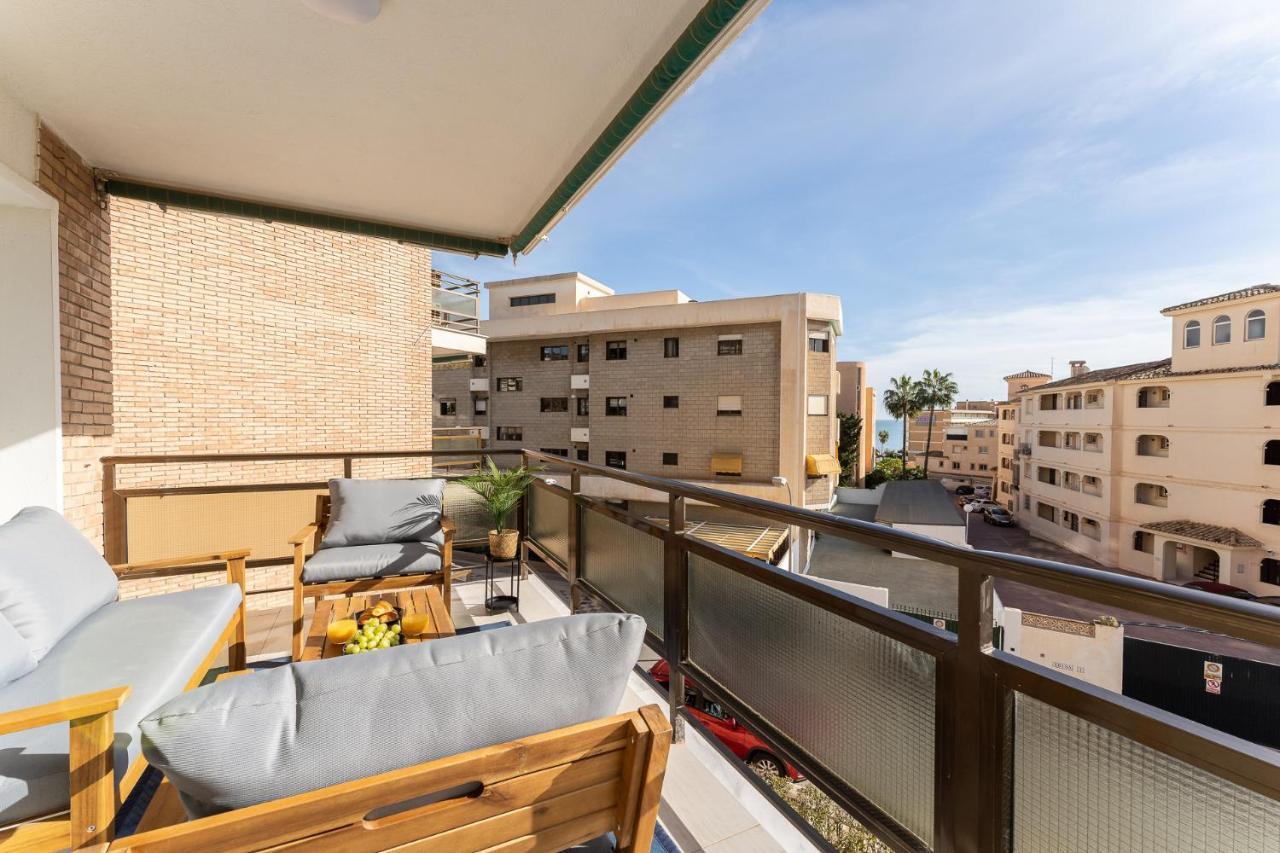 Sea View 2 Bedroom Apartment 2 Min Away From The Beach Torremolinos Extérieur photo